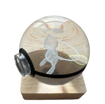 POKÈBALL LED (Base in Legno)