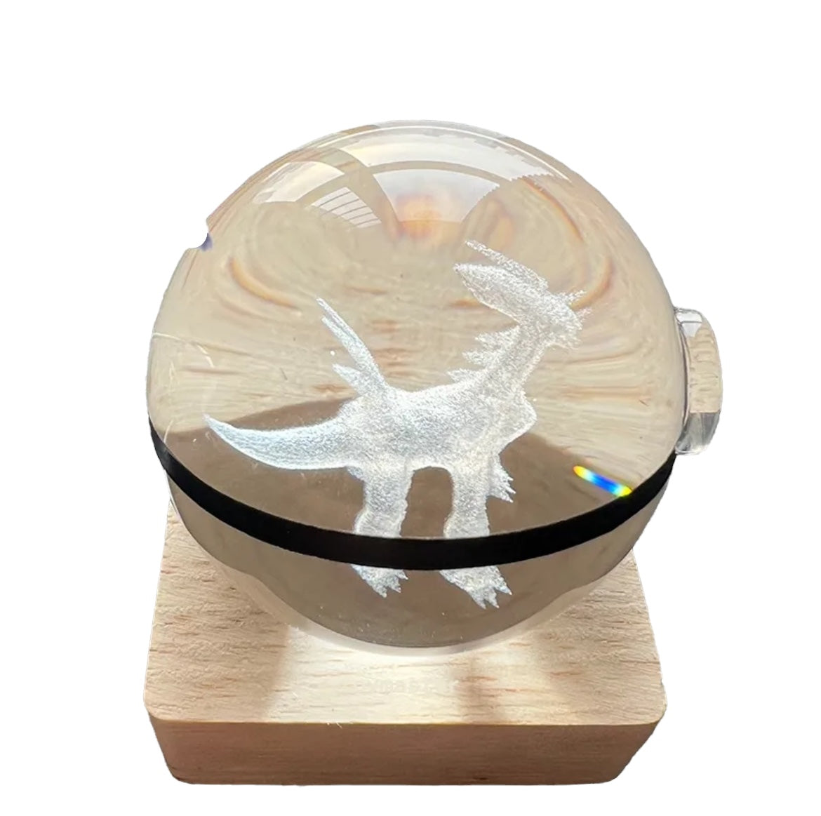 POKÈBALL LED (Base in Legno)