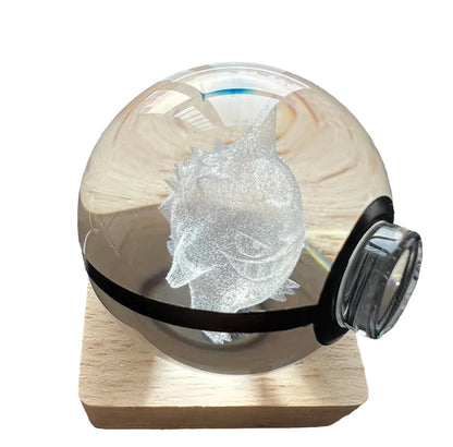 POKÈBALL LED (Base in Legno)