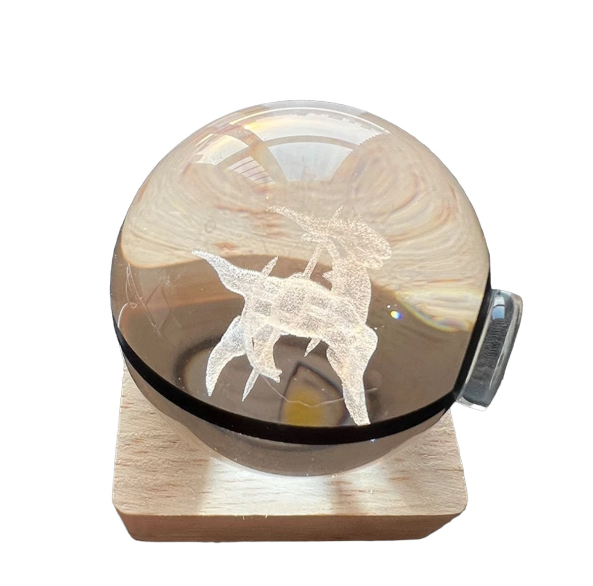 POKÈBALL LED (Base in Legno)