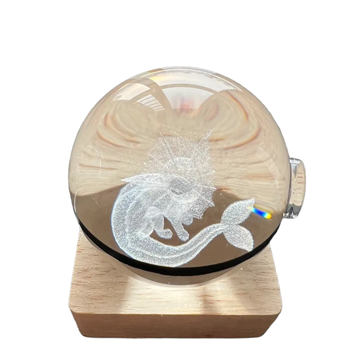 POKÈBALL LED (Base in Legno)