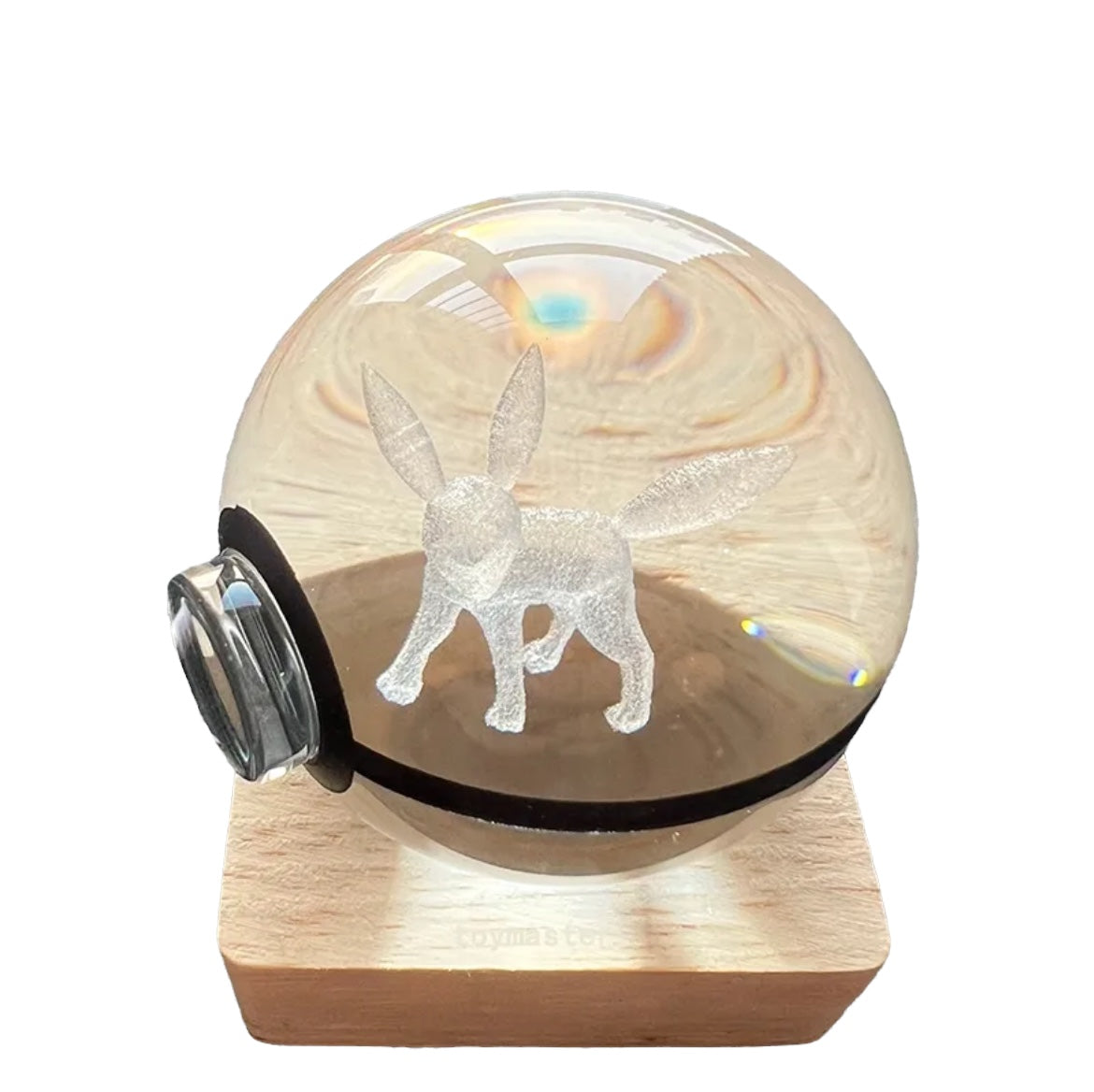 POKÈBALL LED (Base in Legno)