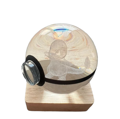 POKÈBALL LED (Base in Legno)