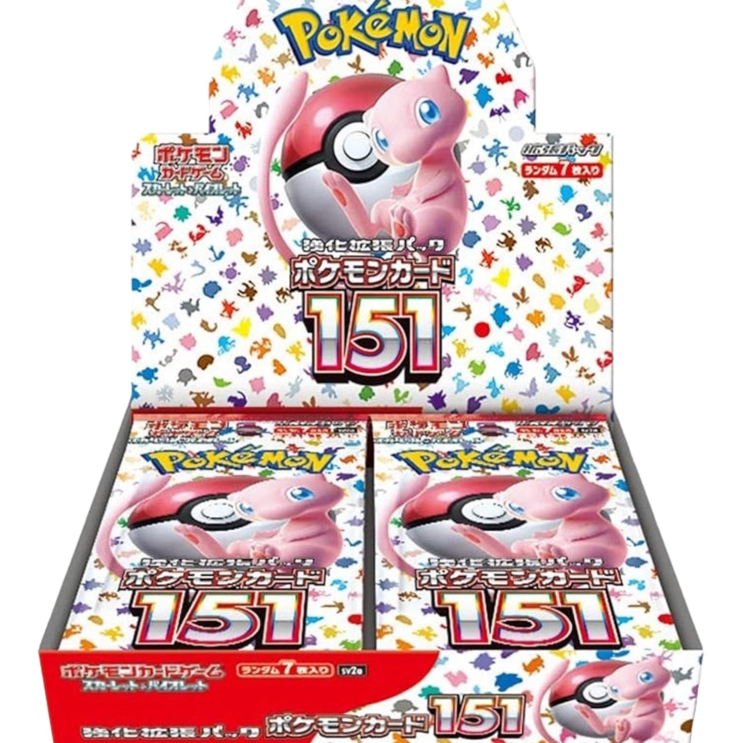 POKÈMON 151 - Display 20 Buste (JP)